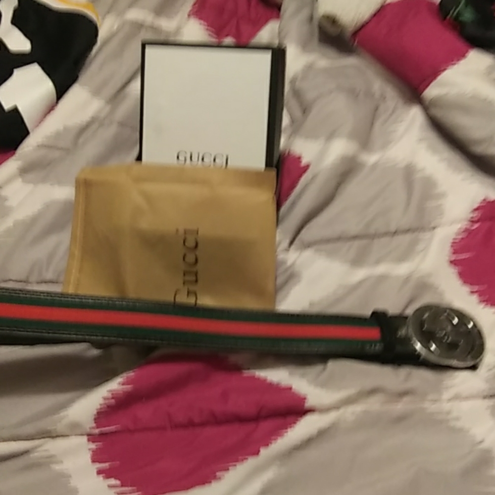 Brand new double g belt